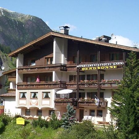 Hotel Garni Bergsonne Samnaun Exteriér fotografie